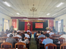 Bế giảng Lớp bồi dưỡng đại biểu HĐND cấp huyện năm 2023 (lớp thứ nhất)